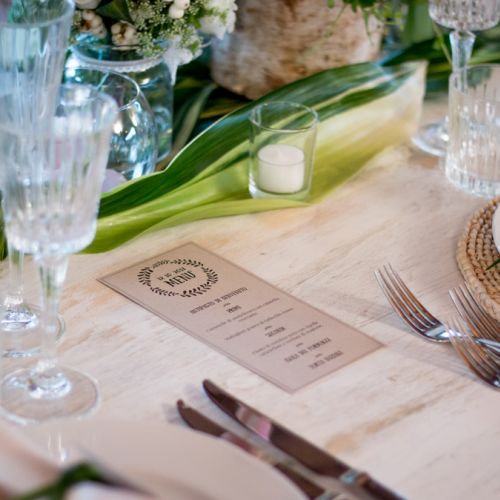 Grafiche Matrimonio Parma Menu